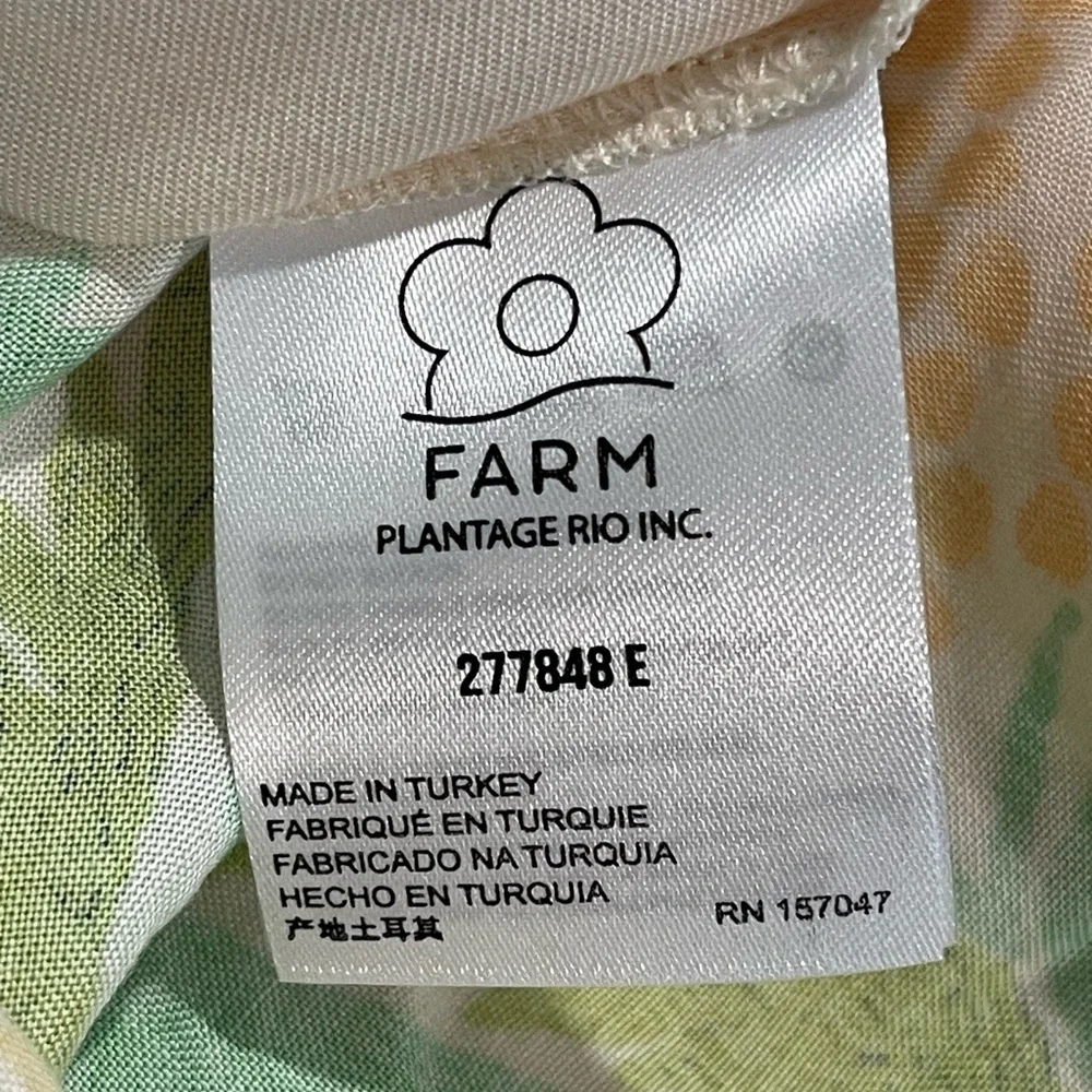 NWT | FARM Rio | Fruits Queen Mini Coverup Dress | Small - Picture 7 of 7